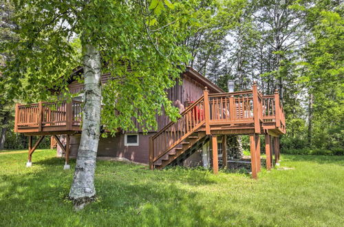 Photo 12 - Lakefront Tomahawk Cabin w/ Boat Dock & Deck