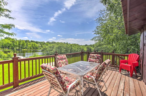 Photo 1 - Lakefront Tomahawk Cabin w/ Boat Dock & Deck