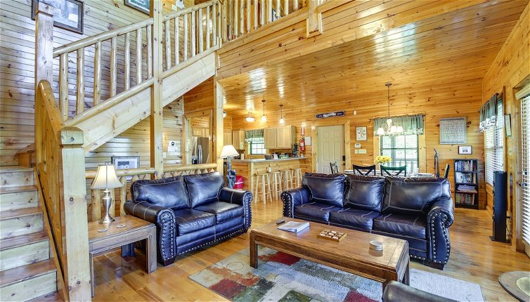 Photo 1 - Secluded Smoky Mountain Cabin w/ Theater & Hot Tub