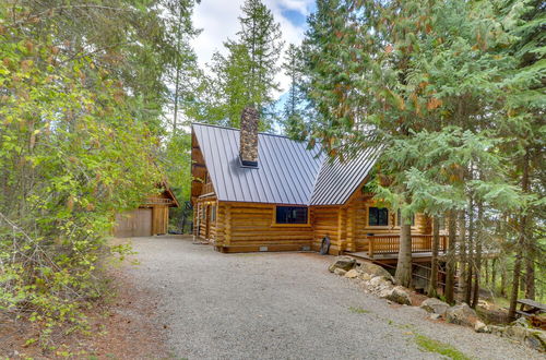 Photo 9 - Hand-crafted Cabin With Whitefish Lake Views