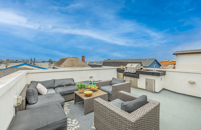 Seaside Style by Avantstay Rooftop Walk to Beach Chic Design - Foto 33