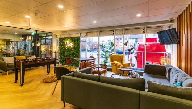 Sitzecke in der Lobby