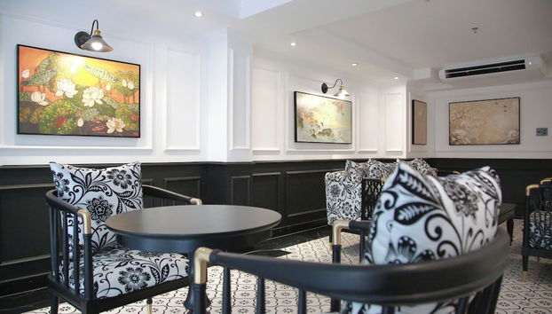 Sitzecke in der Lobby