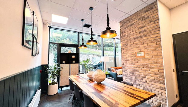 Lobby sitting area