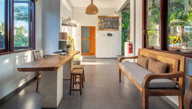 Sala de estar do lobby