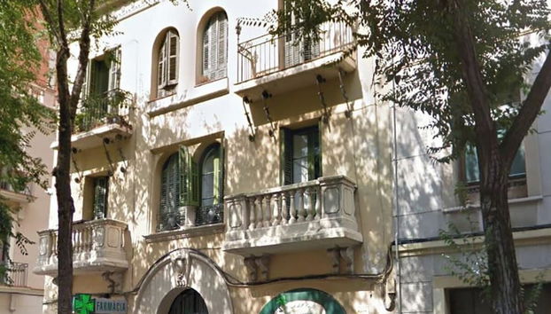 Facciata della struttura