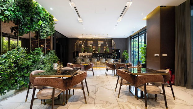 Sitzecke in der Lobby