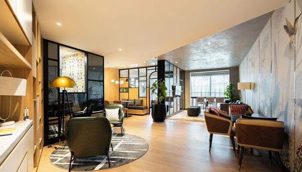 Sitzecke in der Lobby