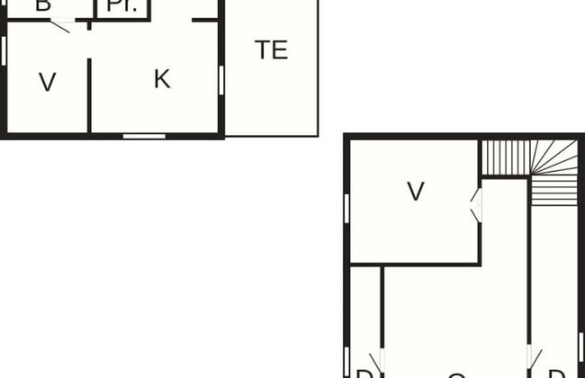4 Person Holiday Home in Burtrask - Foto 6