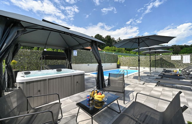AquaHaven With Private Pool And Wellness - Foto 18