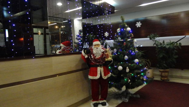 Coin salon dans le hall