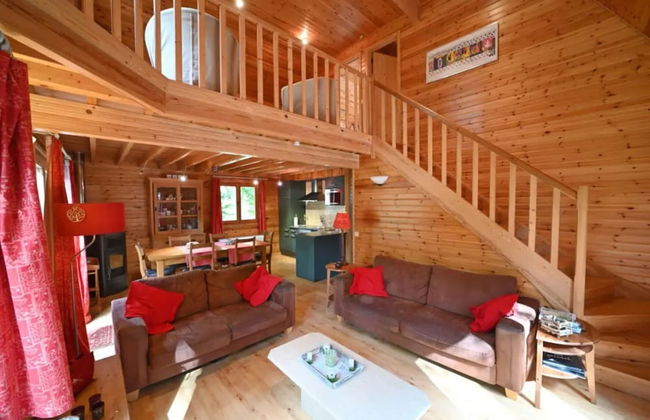 Chalet in Biron With Sauna and Nature Views - Foto 34