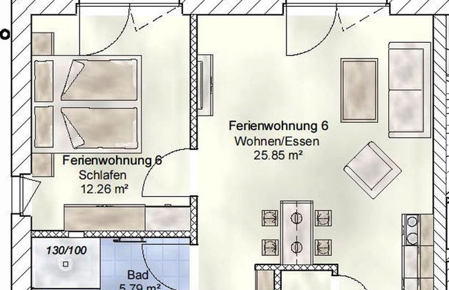 Sporthotel Neuruppin - Apartmenthaus mit Ferienwohnungen - Foto 10