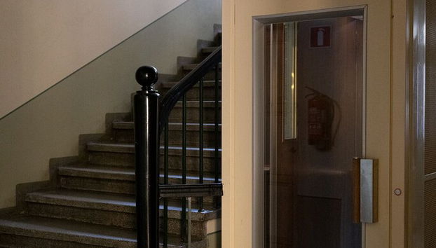 Interior entrance