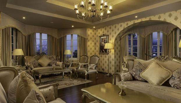 Sala de estar do lobby