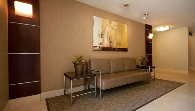 Lobby sitting area