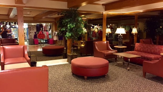 Sitzecke in der Lobby