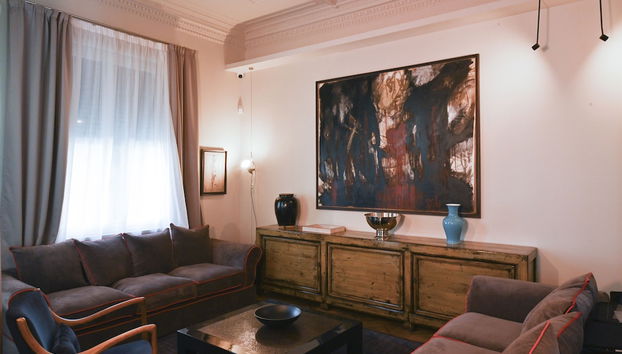 Sitzecke in der Lobby
