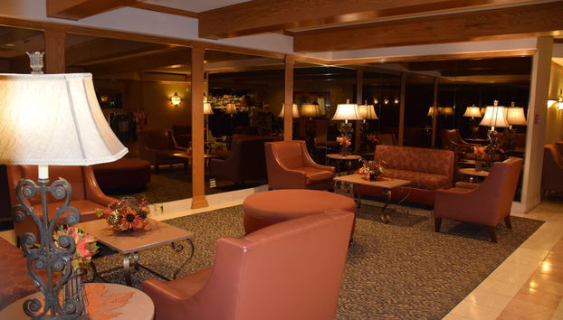 Sala de estar do lobby