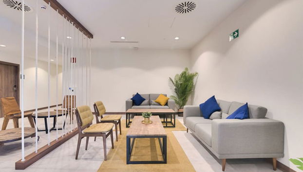 Sitzecke in der Lobby