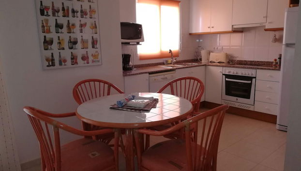 Essbereich im Zimmer