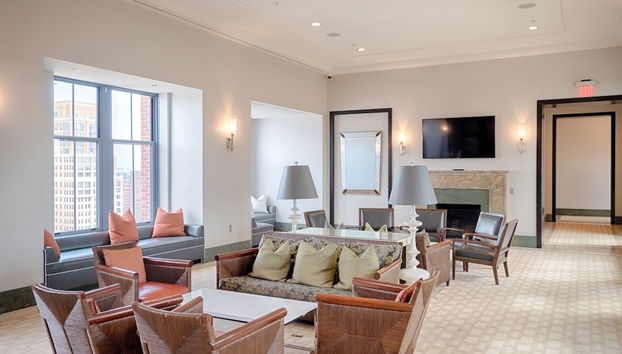 Sitzecke in der Lobby