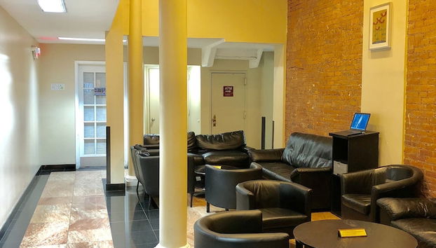 Sitzecke in der Lobby
