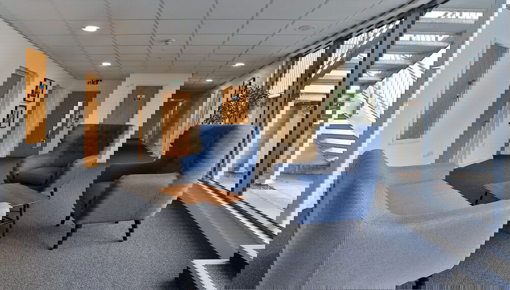 Sala de estar do lobby