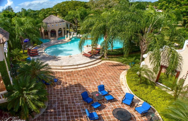 5-star Villa for Rent in Moroccan-style at Casa de Campo - Large Pool Jacuzzi Staff - Foto 21