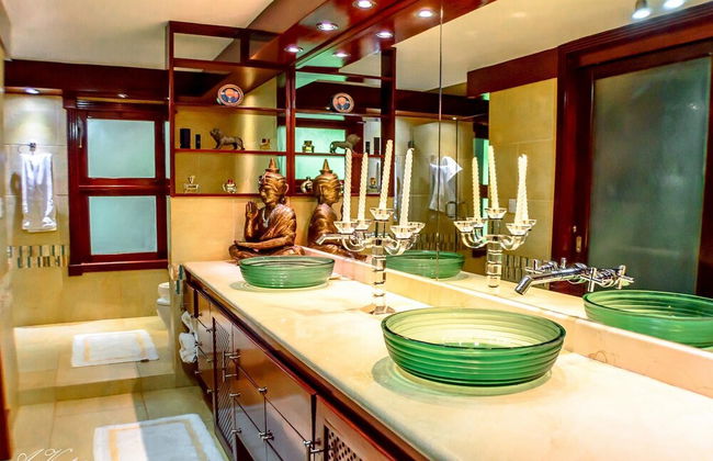 5-star Villa for Rent in Moroccan-style at Casa de Campo - Large Pool Jacuzzi Staff - Foto 30
