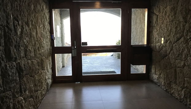 Interior entrance