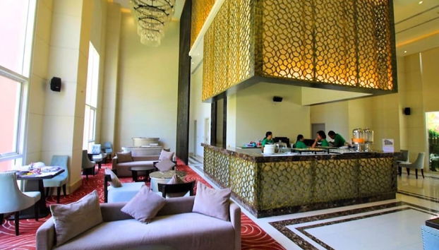 Sala de estar do lobby