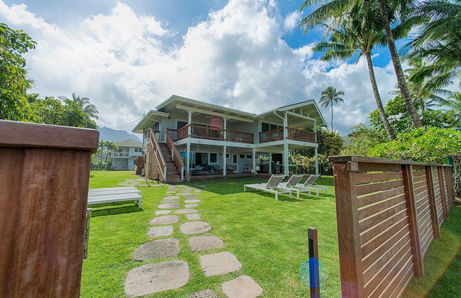 Hanalei Beachfront 3 Bedroom Home by RedAwning - Foto 24