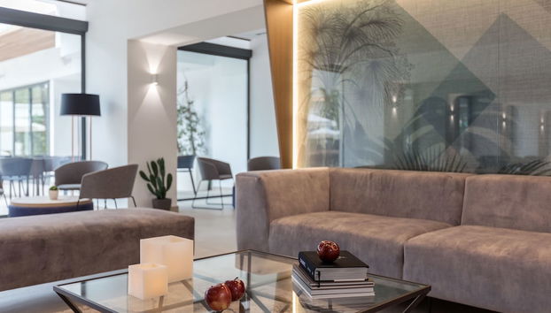 Sala de estar do lobby