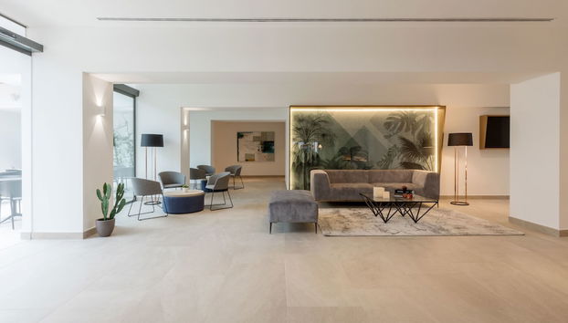 Sala de estar do lobby
