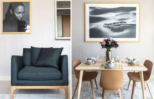 Modern 2BR w/ Tranquil Ambience in Emirates Hills! - Foto 18