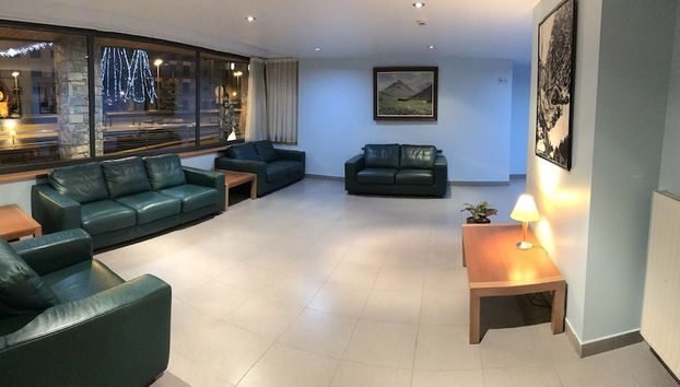 Sala de estar do lobby