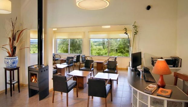 Sala de estar do lobby