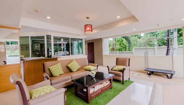 Sala de estar do lobby