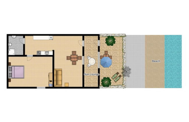 Dinos Walk to Beach Sea Views A C Wifi Car Not Required - 291 - Foto 29