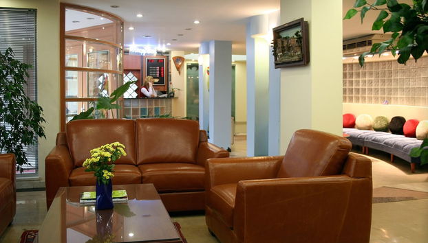 Sala de estar do lobby