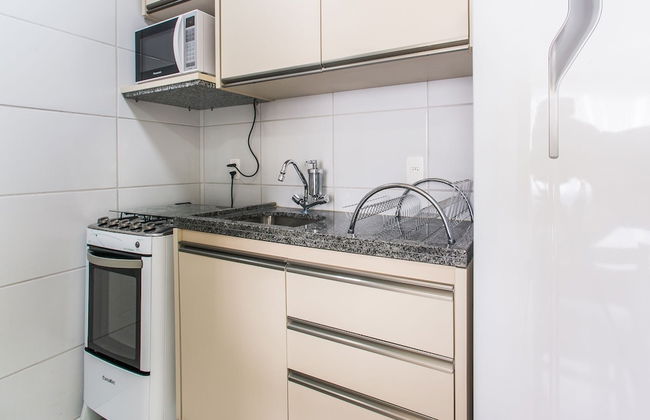 Excelente flat em Setúbal, Boa Viagem 1Q 3 pessoas. Conforto e ótima localização PM805 - Foto 6