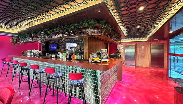 Sala de estar do lobby