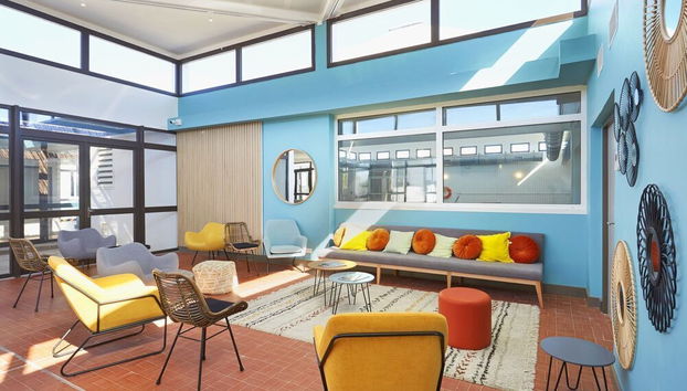 Sala de estar do lobby