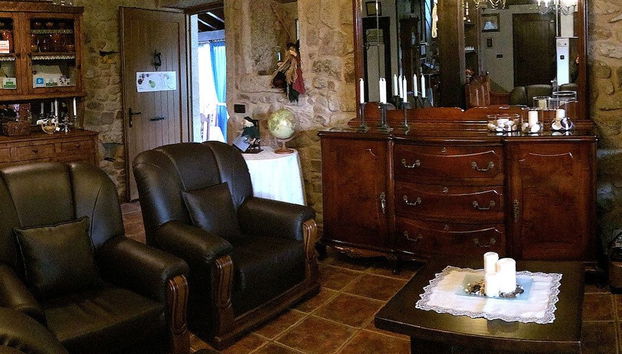 Coin salon dans le hall