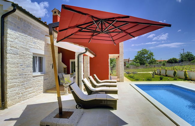 Casa de 5 quartos em Marčana com piscina privada e jardim - Foto 25