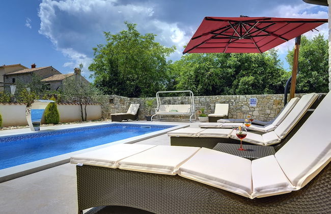Casa de 5 quartos em Marčana com piscina privada e jardim - Foto 27