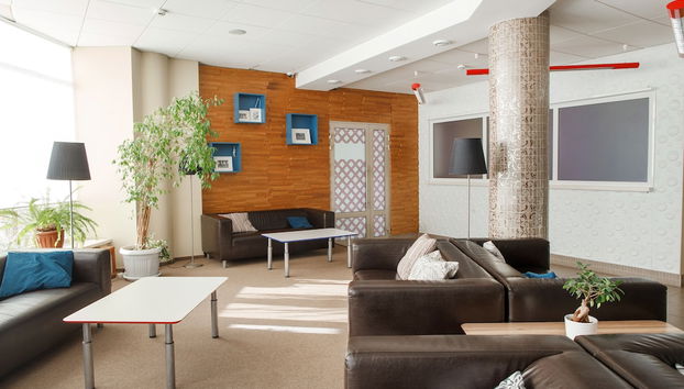 Sala de estar do lobby