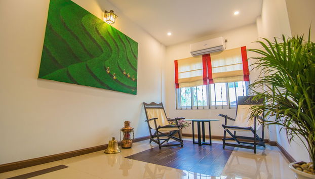 Sitzecke in der Lobby