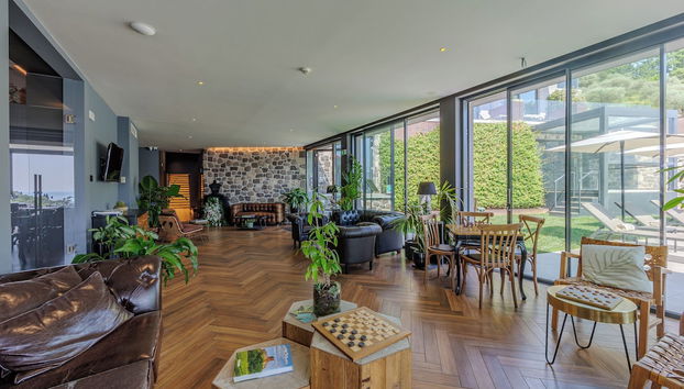 Sitzecke in der Lobby